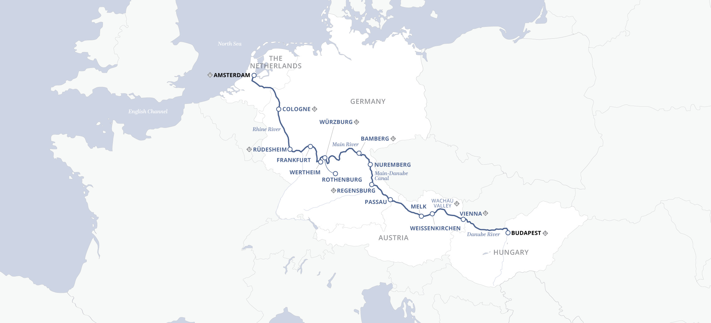 European Jewels Map
